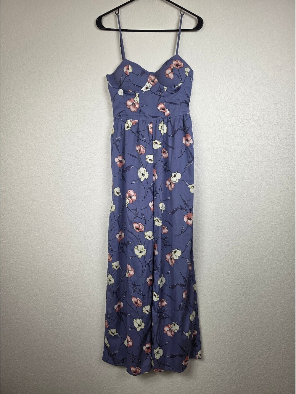 Anthropologie Band of Gypsies Floral Maxi Jumpsuit XS